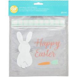 Wilton Treat Bags Easter Resealable Bunny pk/20