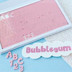 Sweet Stamp - Bubblegum Set - Uppercase Lowercase Numbers & Symbols