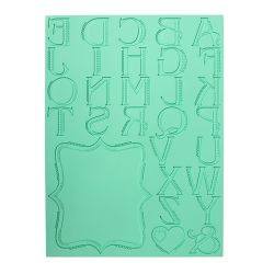 Pavoni Lace Letter Mat