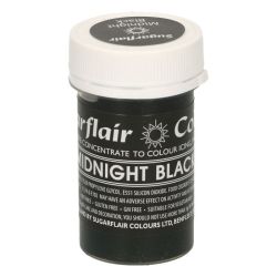 Sugarflair  Paste Colour Midnight Black 25gr