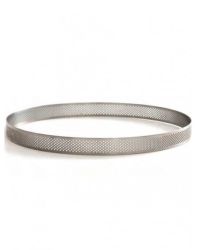 Decora Perforated Stainless Steel Circle 8x2cm