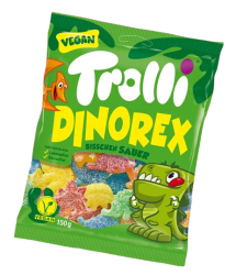 Trolli Dinorex  Zure Snoepjes 200g *