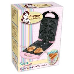 Bestron Wafelijzer Hartjeswafels Op Stok