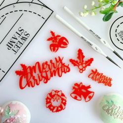Sweet Stamp Embosser - Traditional Christmas Elements Set/6