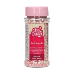 FunCakes Soft Pearls Pink/White