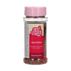 FunCakes mini snowflake sprinkle mix 50gr
