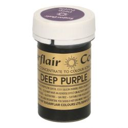 Sugarflair paste colour deep purple