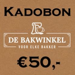 Kadobon  €50,-