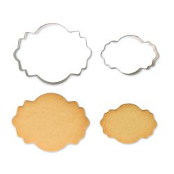 PME Cookie Cutter - Plaque Style 4 Set/2