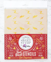 Sweet Stamp Spellbound - Stencil Lightning