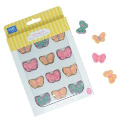 PME Edible Cupcake Toppers Butterflies Set/12