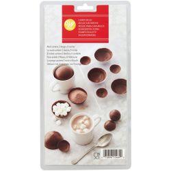 Wilton Candy Mold Hot Chocolate Bomb pk/2