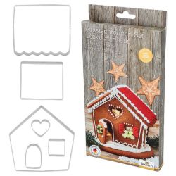 Birkmann Cookie Cutter Kerstmis Gingerbread Huis Set/6 