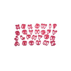 Decora Alphabet Cutters 27 pcs