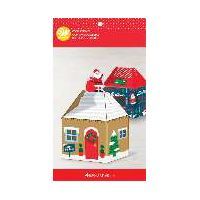 Wilton Treat Box Mini House Pk/4