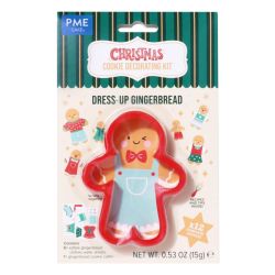 PME Decorating Kit - Dress Up Gingerbread Set/7 THT19.7.2025