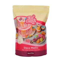 Funcakes Deco Melts Naturel Wit 1kg