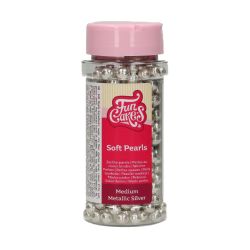 FunCakes zachte parels zilver 55gr