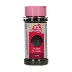 FunCakes Sugar Strands Black 80gr