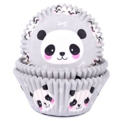 House of Marie Baking Cups  Panda pk/50