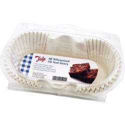 Tala 1Lb Siliconised Loaf Liners Pack 40