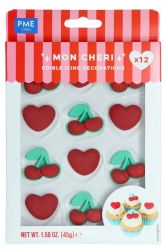 PME Edible Cupcake Toppers Mon Cheri Set/12