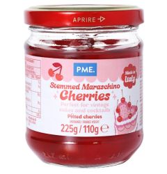 PME Red Stemmed Maraschino Cherries (225g)