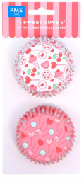 PME Baking Cups Foil Valentines pk/60