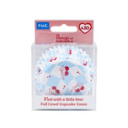 PME Baking Cups Foil Tied With A Little Bow pk/30