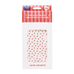 PME Bakpapier - Love Hearts 12/pc