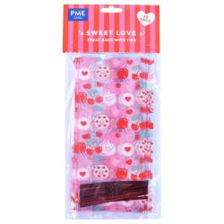 PME Treat Bags Sweet Love Pk/20