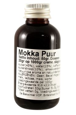 Mokka puur extra dik 50gr