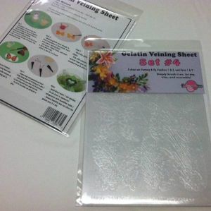 Gelatin Veining Sheet Set #4